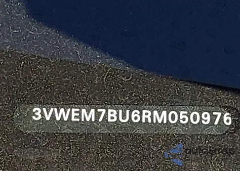 2024 Volkswagen Jetta 1.5T Se из США, поврежденный, VIN 3VWEM7BU6RM050976